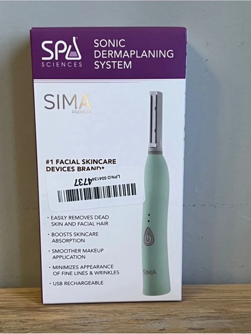 SPA SCIENCES - SIMA Patented Dermaplane Razor for Women Face – Painless 2-in-1